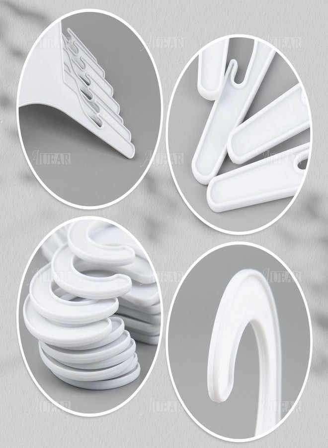 AUEAR, 10 Pack Plastic Pet Clothes Rack Hangers for Dog Puppy Cat - Image 5